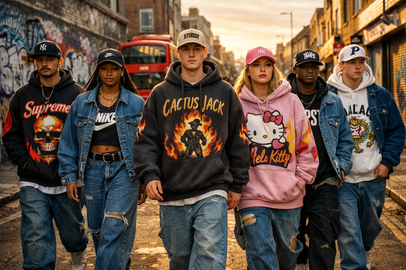 denim streetwear for london